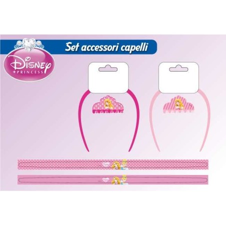 SET CERCHIETTO E PINZA PRINCESS XX0077