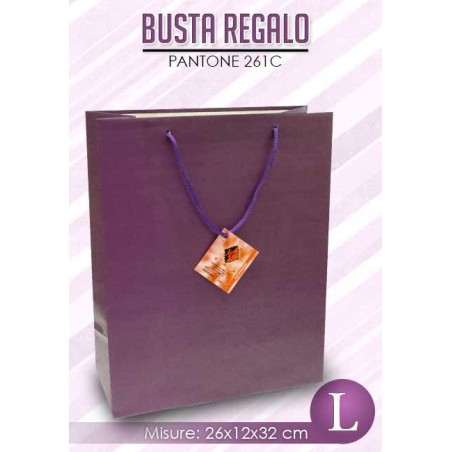 BUSTA CARTA OPACA PAN. 261C 26X32X12 L