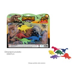 DINOSAURIOS EN AMPOLLAS