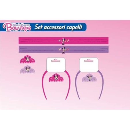 SET CERCHIETTO E PINZA MINNIE XX0076