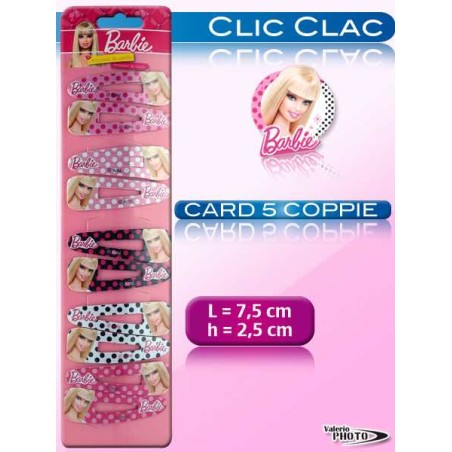 CLIC CLAC BARBIE 5 ÇIFTE 7" NS