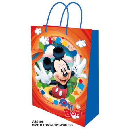 BUSTA CARTA 15*12*6 MICKEY