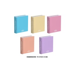 DIARY POCKET PASTEL COLORS...