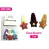 HAGA CLIC EN CLAC 3 PCS. TELA CON ESTREL