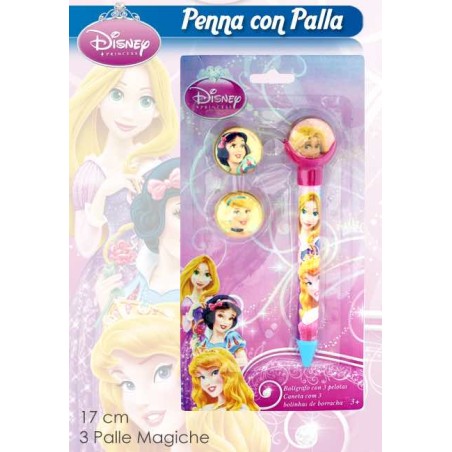 PENNA SCATTO C/3 PALLE MAGICHE PRINCESS