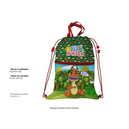 BOLSA DE MOCHILA C / POCKET 44 * 33