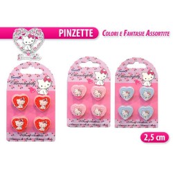 MINI PINZA CUORE 4 PZ....