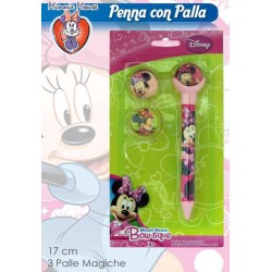 SNAP PEN C/3 MINNIE BOLAS...