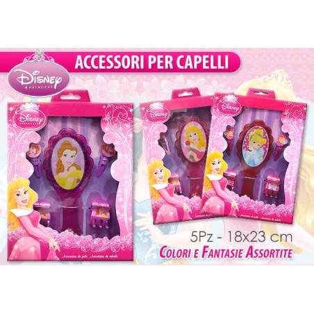 SET SPAZZOLA E ACC.  CAPELLI PRINCES