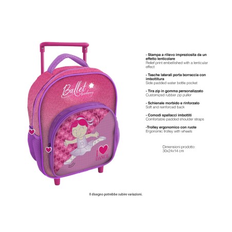 ZAINO TROLLEY DIGIT PREMIUM 30 CM