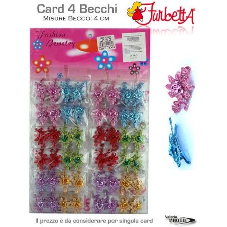 BECCHI COLORATI 4 PZ.