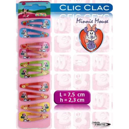 CLICK CLAC MINNIE 5 PARES 7" NS