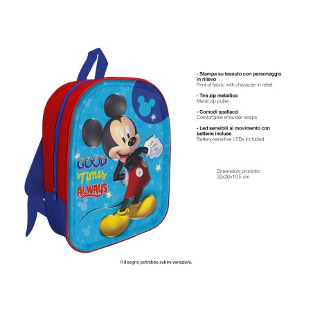 MOCHILA LED 3D