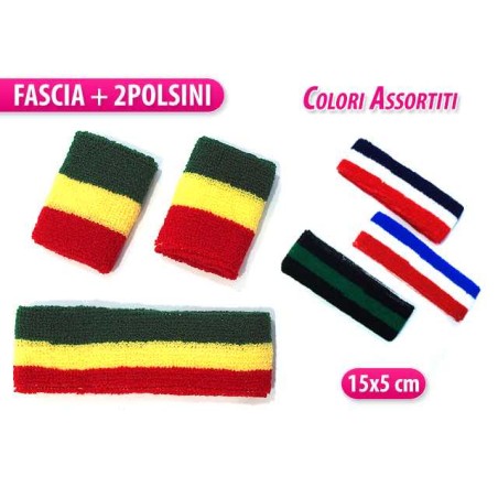 SET FASCIA E 2 POLSINO NAZIONI COL.ASS.