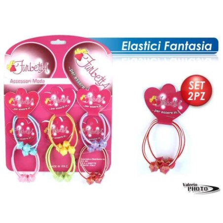 ELASTICI CAPELLI COL. ASS.CART DA12PZ NS