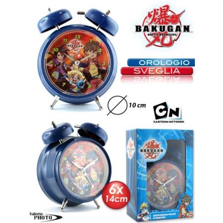 RELOJ DESPERTADOR BIG BAKUGAN Ns