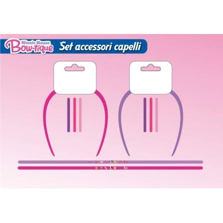 SET CERCHIETTO ED ELASTICI MINNIE XX0080