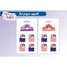 SET PINCA DHE MINI PINCA VIOLETTA XX0086