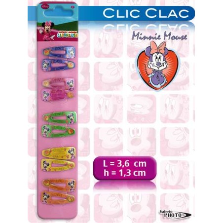 CLICK CLAC MINNIE 5 PARES 3" NS