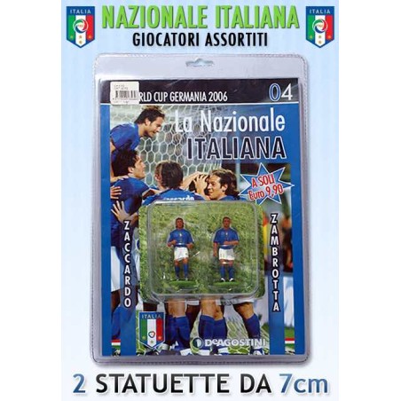 LA NAZIONALE ITALIANA CON GIOCATORI