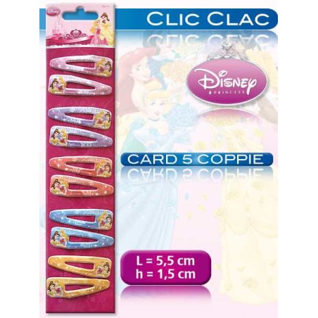 CLIC CLAC PRINCESS BIG CARD 10 PZ. WD NS