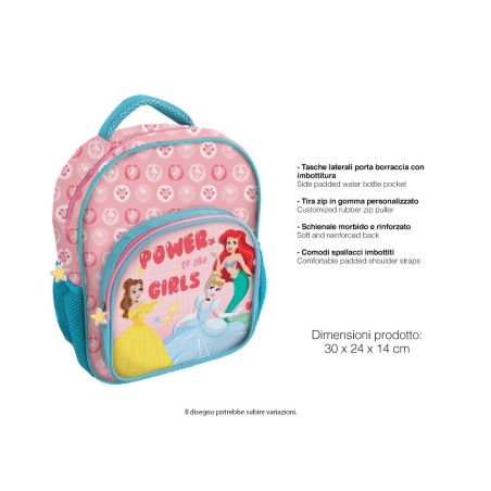 MOCHILA DE 30CM CON BOLSILLO DELUXE