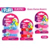 FLOR DE CLIP DE COLA 2PCS. PITUFOS PU592