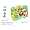 PLASTILINA BOX SET PIZZA 19 PCS