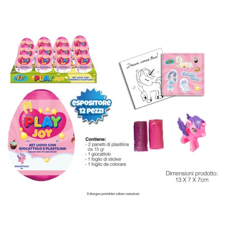 UOVO PLASTILINA E GIOCO BIMBA DIAM. 8.5