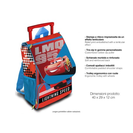 ZAINO TROLLEY ESTENSIBILE PREMIUM 40 CM 8032780943361