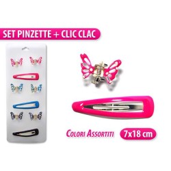 SET 6 PINZE+3 CLIC CLAC...