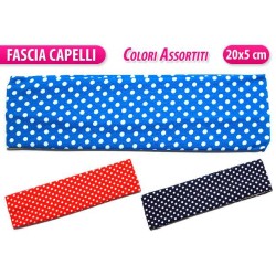 FASCIA A POIS 5 CM COLORI...