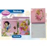 NOTEBOOK CON ANELLI PRINCESS NË EKRAN