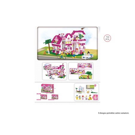 GD VILLA VACANZE 726 PZ 52X38X8 CM