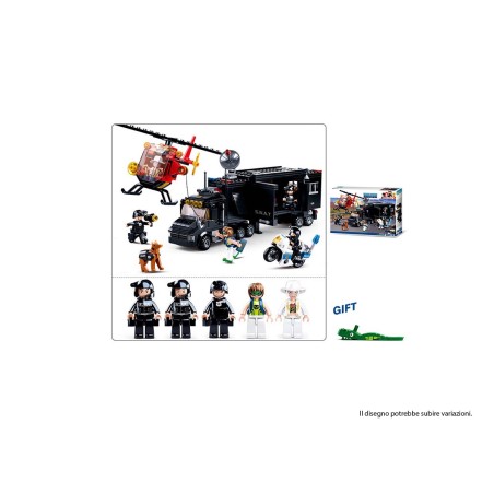 PO VEHÍCULO SWAT 293 PCS