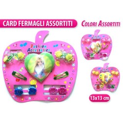 CARD FERMAGLI ASSORTITI MELA