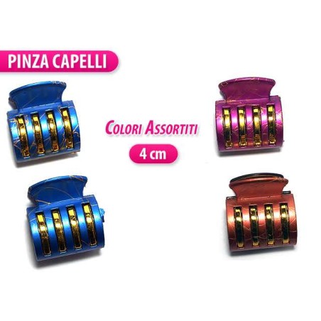 PINZA ROTONDA COLOR/ORO