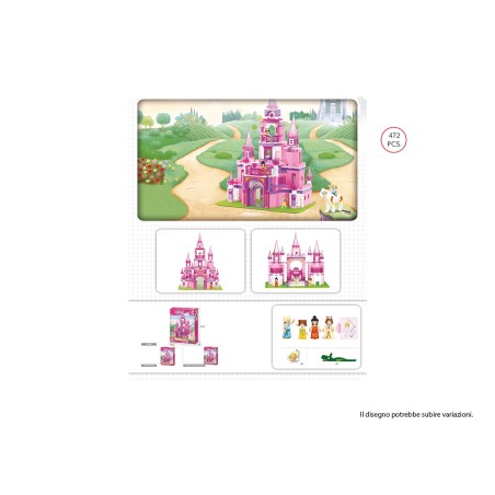 GD CASTELLO PRINCIPESSE 472 PZ 38X52X8 CM