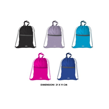 MOCHILA BAG C/POCKET 44*33 COLORES.