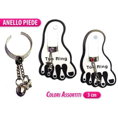 ANELLO PIEDE CON CIONDOLO PENDENTE