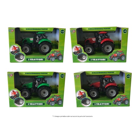 TRACTOR DE PLÁSTICO 13 CM