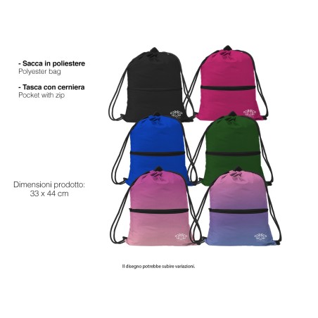 BOLSA DE MOCHILA C / POCKET 44 * 33