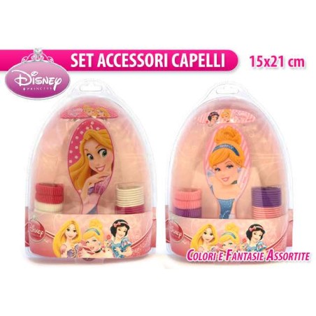 SET ACC Y CEPILLO DE PELO PRINCESA