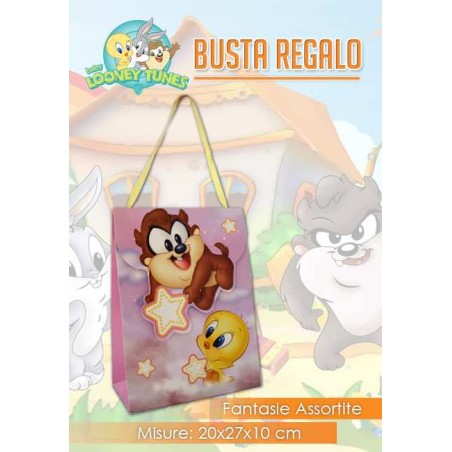 BUSTA REG. LOONEY TUNES TAMAÑO L 20*27*1