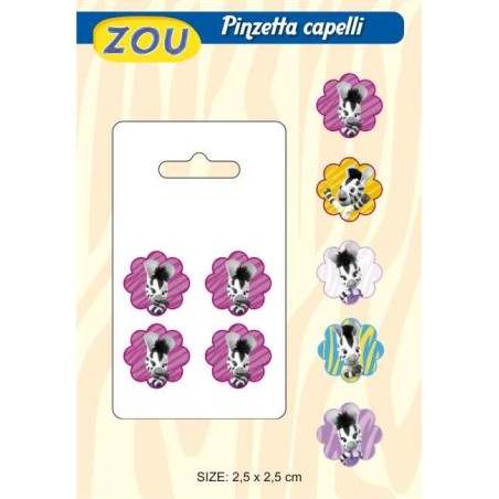 MINI ALICATES 4 PCS CORRUGATED ZEBRA ZOU