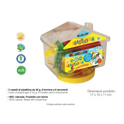 PLASTILINA SET CASETTA FORME