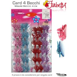 BECCHI COLORATI 4 PZ.