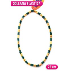 COLLAR DE MADERA DE COLORES...