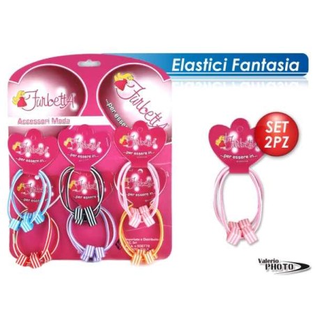 ELASTICI CAPELLI COL. ASS.CART DA12PZ NS