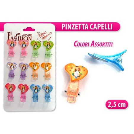 MINI BECCHI COLORATI CARD 12 PZ. CUORE